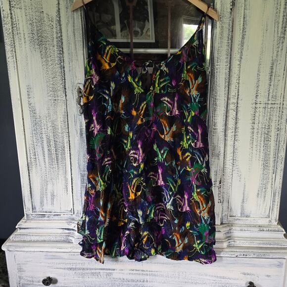 Anthropologie Cutout Mini Dress - New Large - Picture 5 of 5